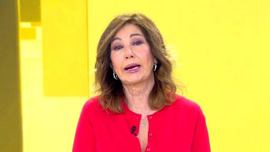 Ana Rosa Quintana, durante el programa del pasado martes.