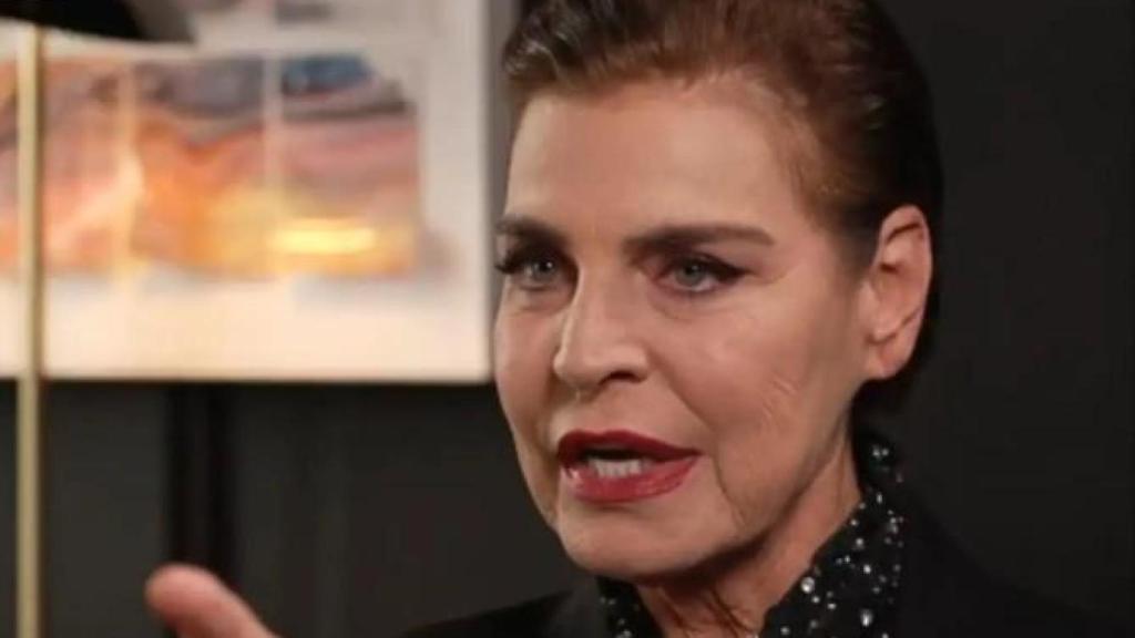 Antonia Dell'Atte, durante su última entrevista en TVE.