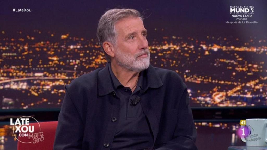 Emilio Aragón visitó 'Late Xou' este martes.