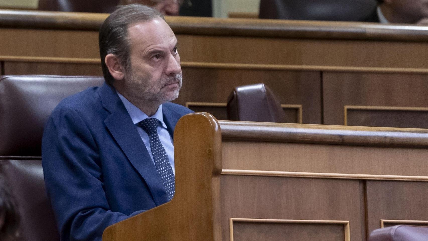 José Luis Ábalos el pasado 11 de noviembre en el Congreso.