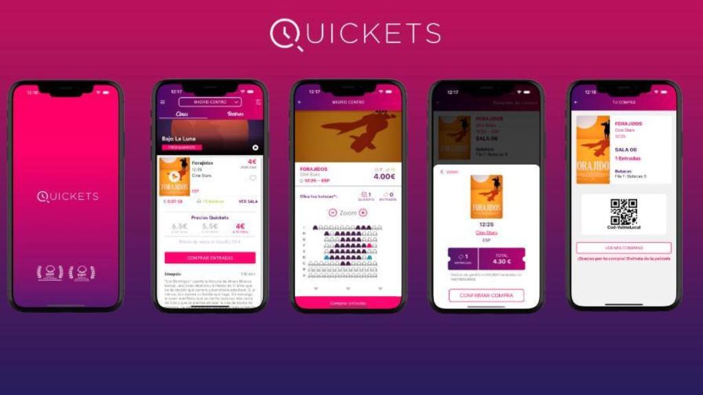 Aplicación de Quickets.