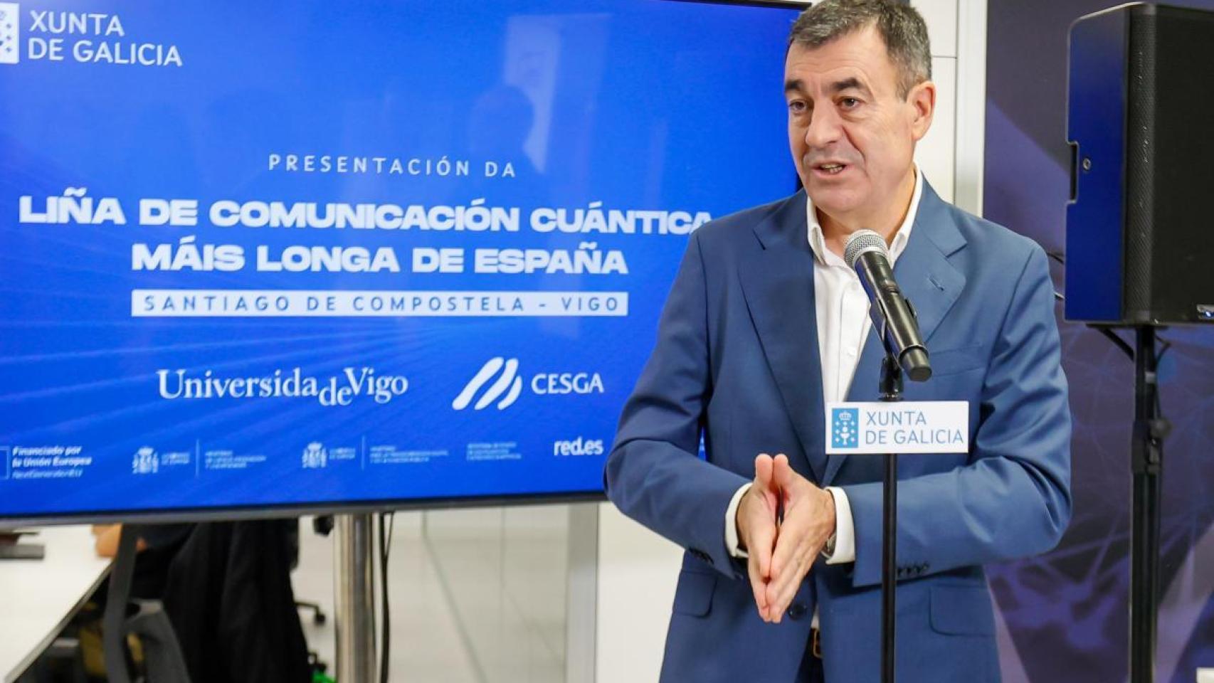 El 'conselleiro' Román Rodríguez.