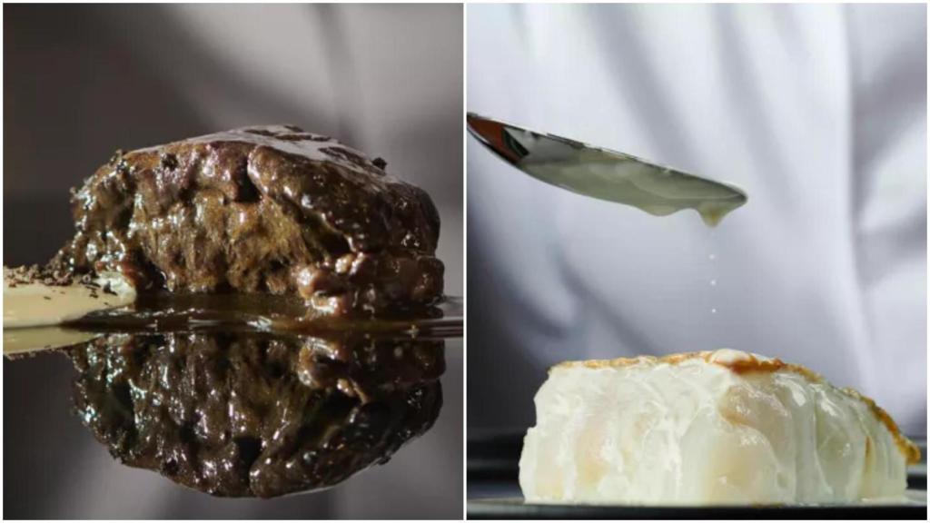 Platos de La Mesa de Conus, en Vigo