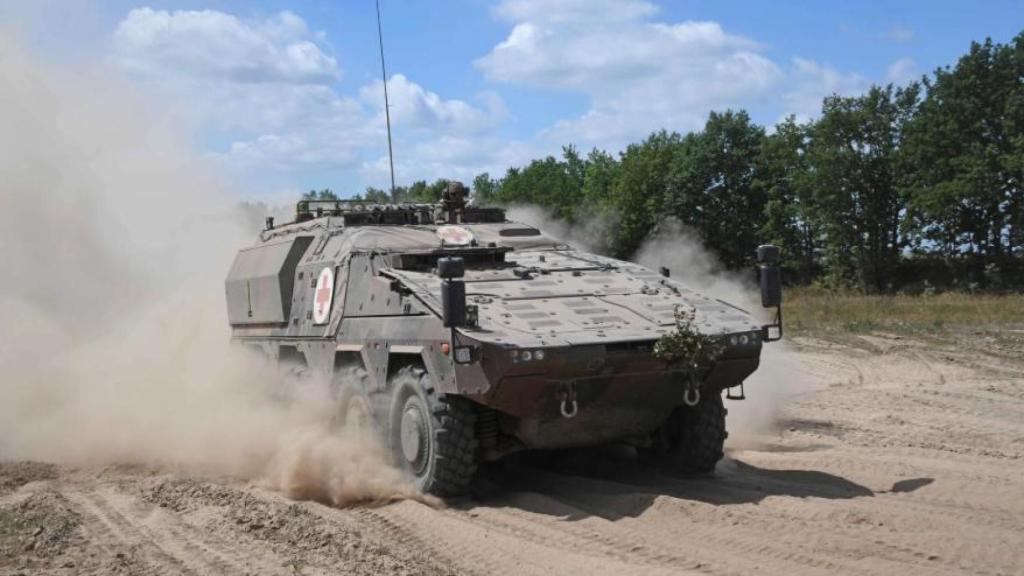 Ambulancia blindada Boxer 8x8