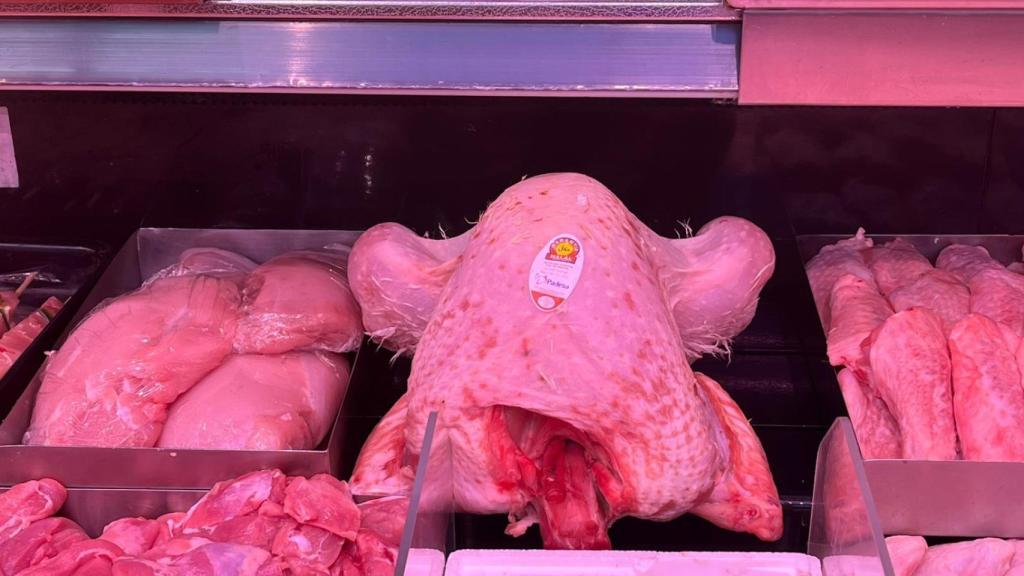 Pavo en la Pollería Mama Tere.