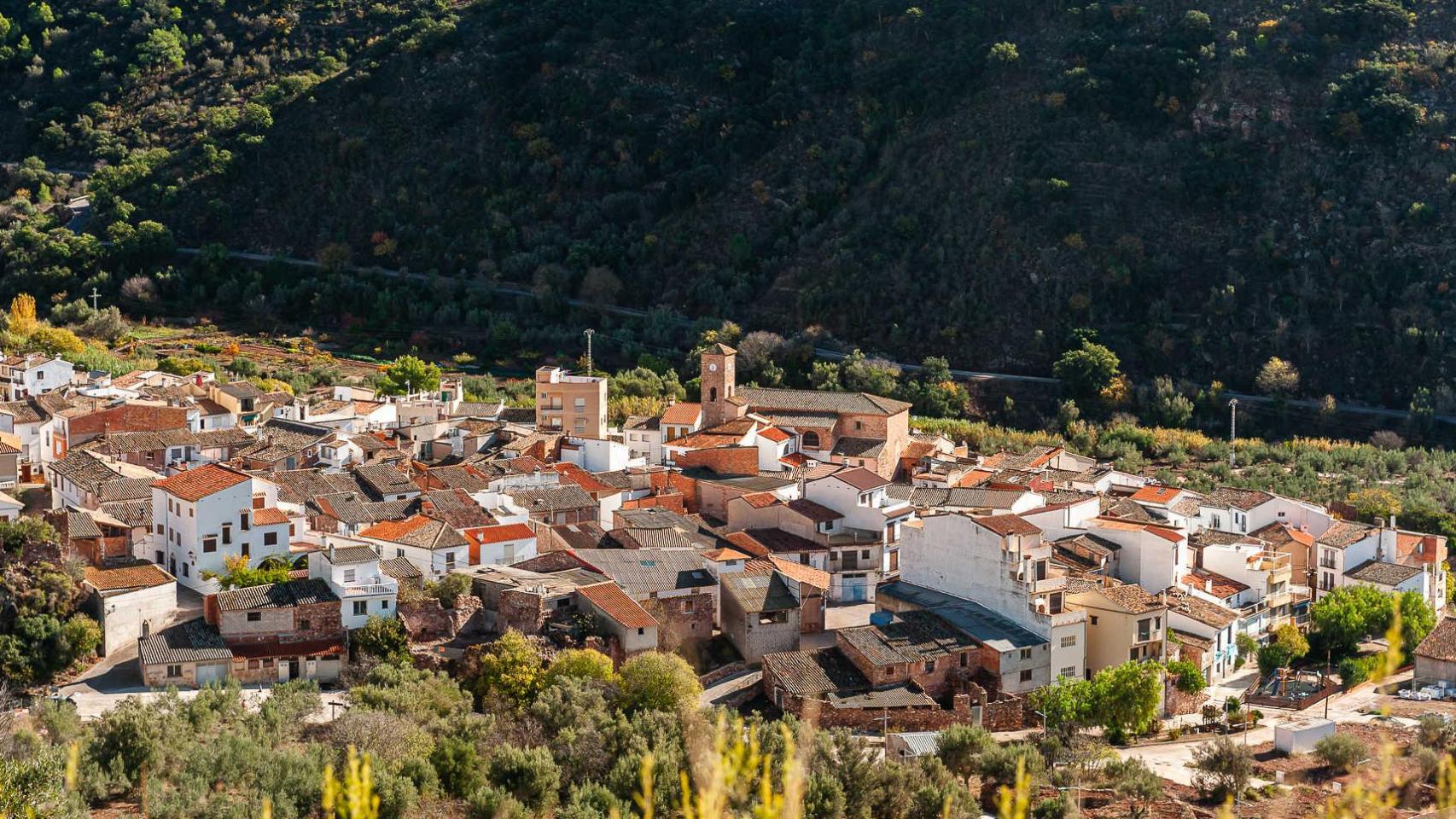 Pueblo de menos de 300 habitantes en Castellón. Turisme CV