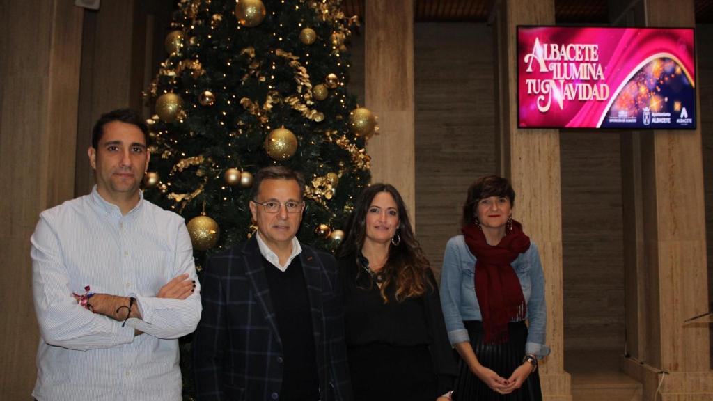 Presentación acto iluminación navideña 2025.