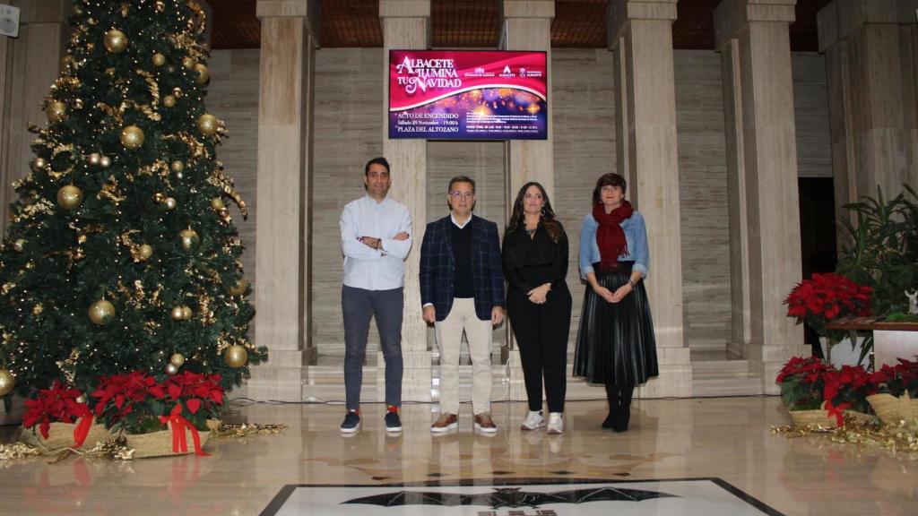 Presentación acto iluminación navideña 2025.