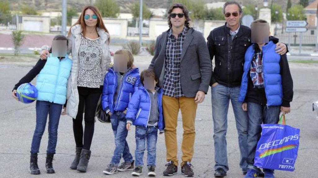 Toño Sanchís y Lorena Romero tienen cuatro hijos.