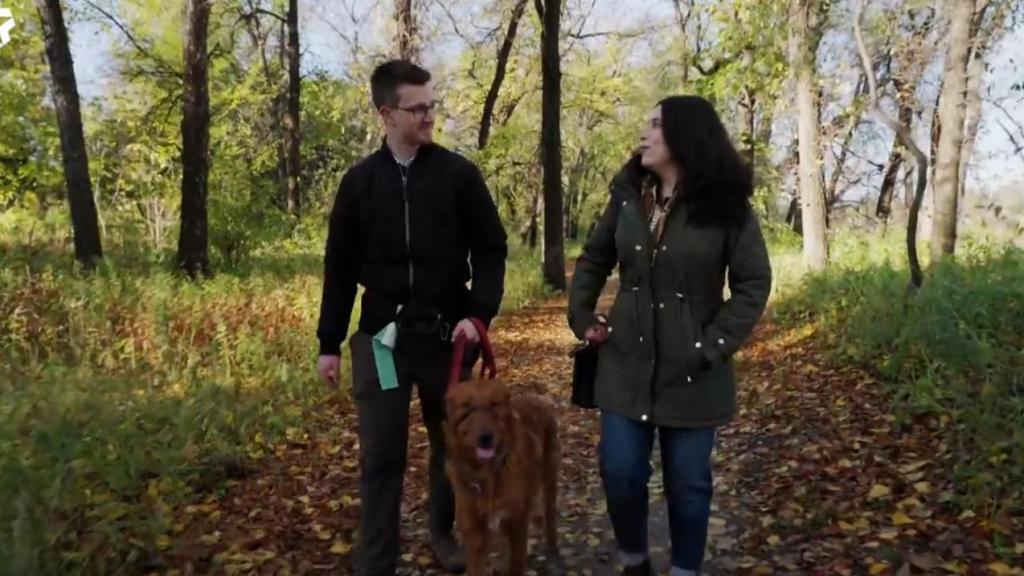 Patricia y Tyson, en 'Madrileños por el mundo'.