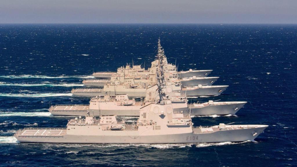 Imagen de las fragatas F100.