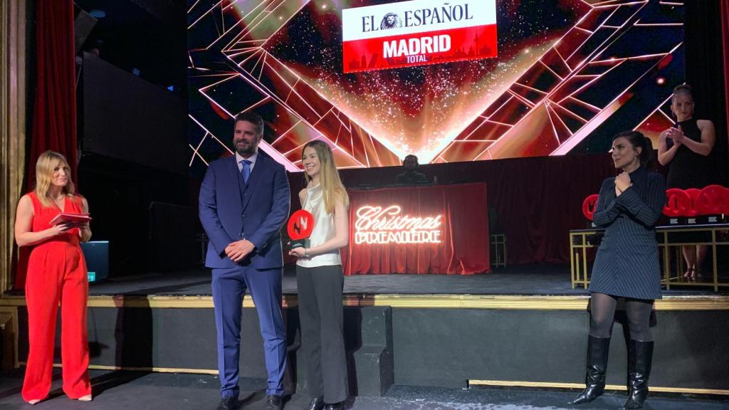 Sofía Antuña, la redactora de Madrid Total premiada por Noche Madrid.