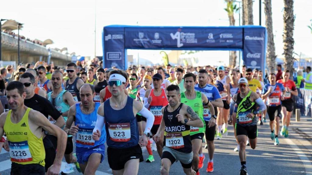 Participantes en una edición anterior del maratón