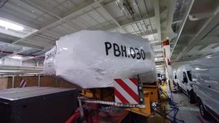 Imagen de la llegada de los componentes.