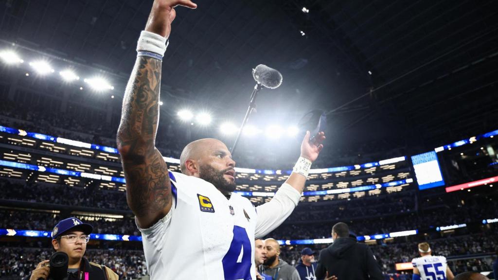 Dak Prescott, quaterback de los Dallas Cowboys