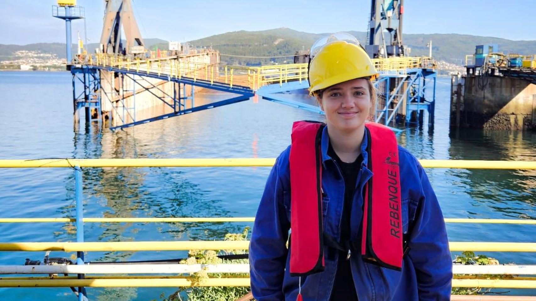 Retrato de la joven premiada por PYMAR.