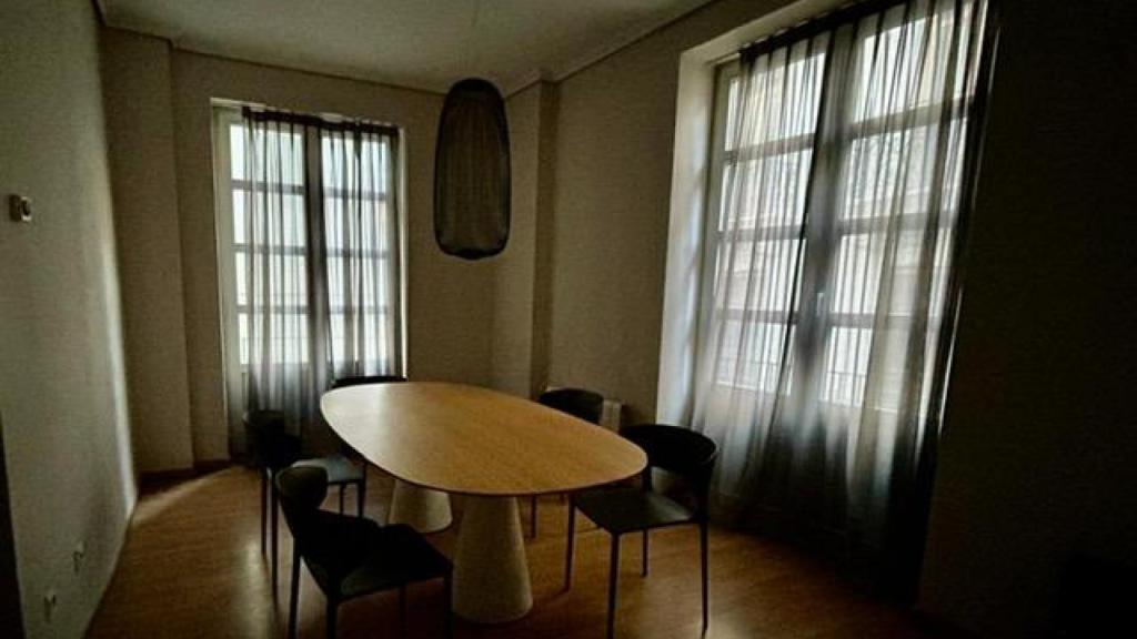 Reservado en el que comieron Mazón y Vilaplana el día de la dana. EE