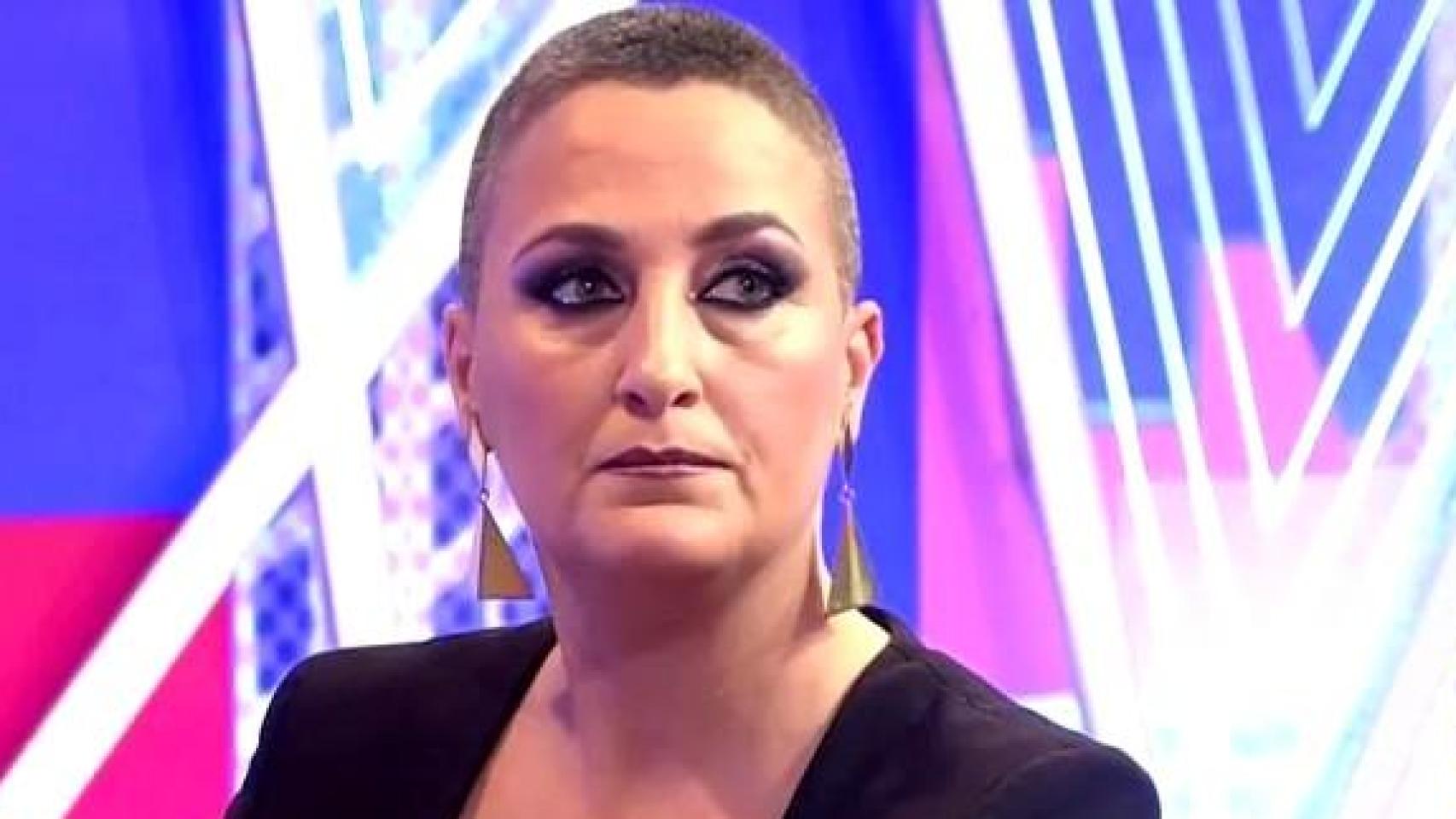 Vanessa Martín, en una fotografía tomada en un plató de televisión.