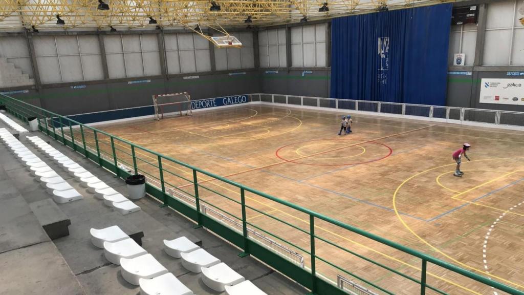 Imagen de un polideportivo de A Coruña.