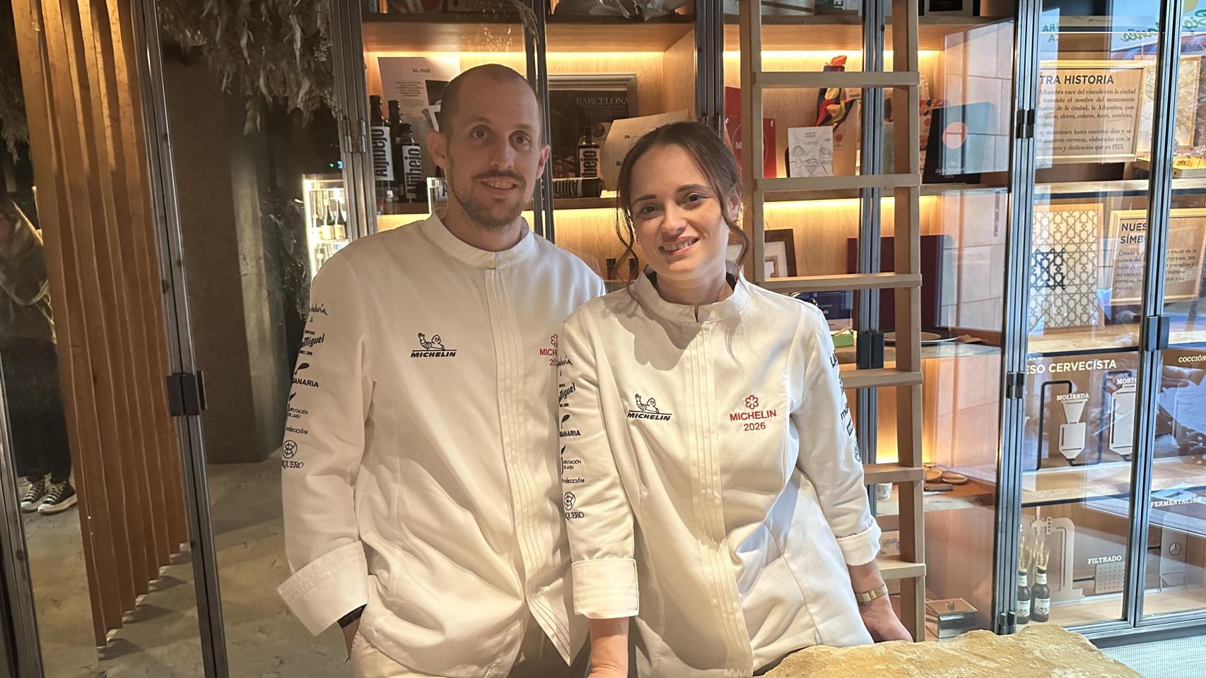 Diego y Cristina, chefs de Palodú.