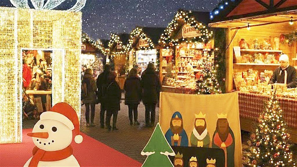 El mercado navideño de El Espinar