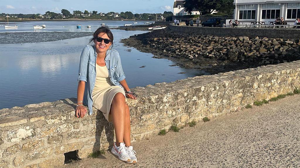 Delphine en L'île de Saint-Cado