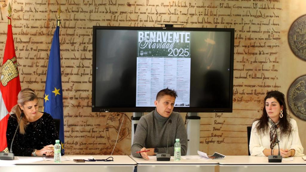 Presentación del programa de Navidad de Benavente