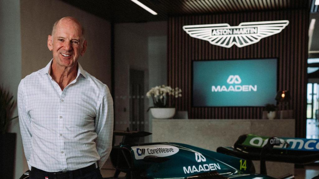 Adrian Newey, en la sede de Aston Martin F1