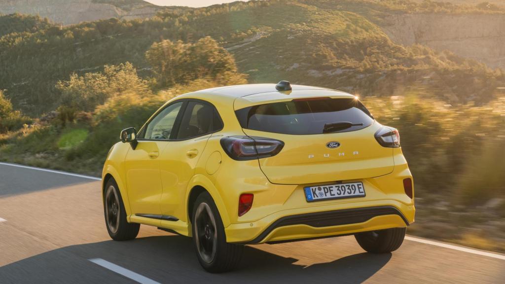 Vista trasera del Ford Puma Gen E