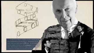 James Watson en varios momentos de su vida. Diseño: Rubén Vique