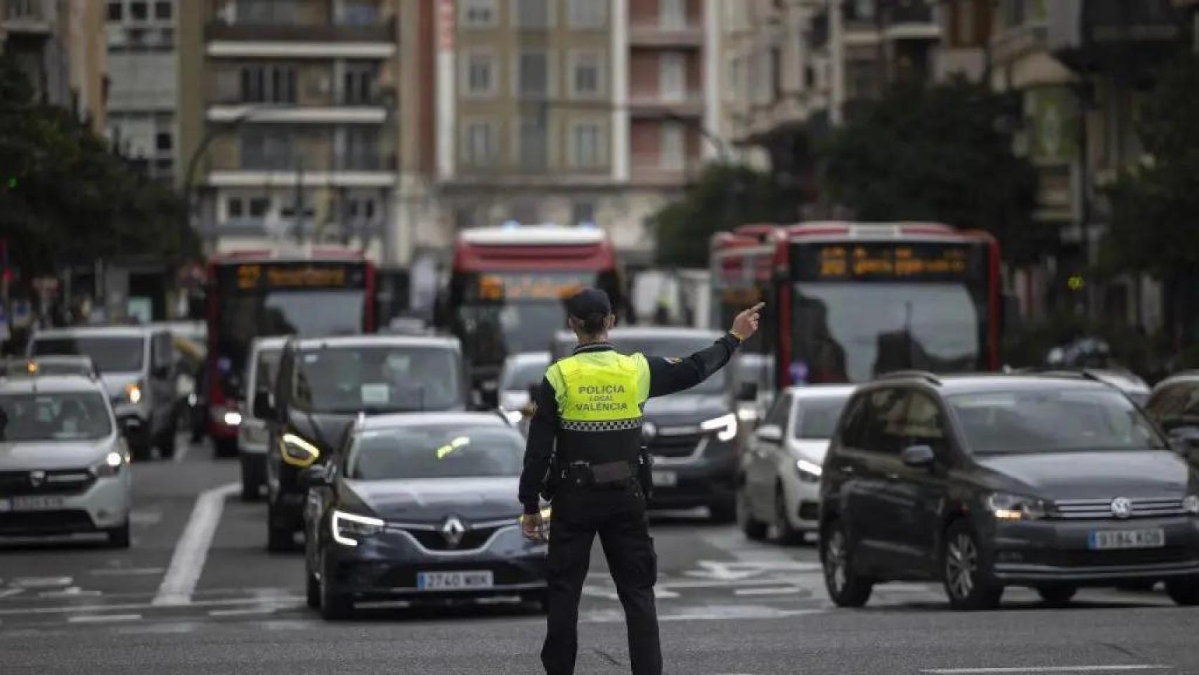 Tráfico en Valencia. EE