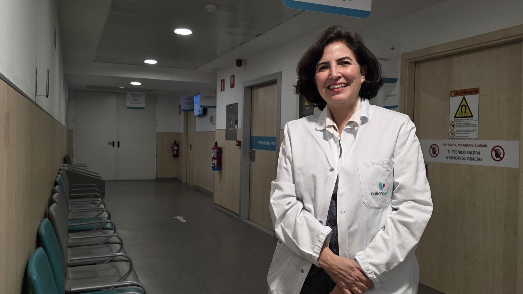 La doctora Victoria Fernández.