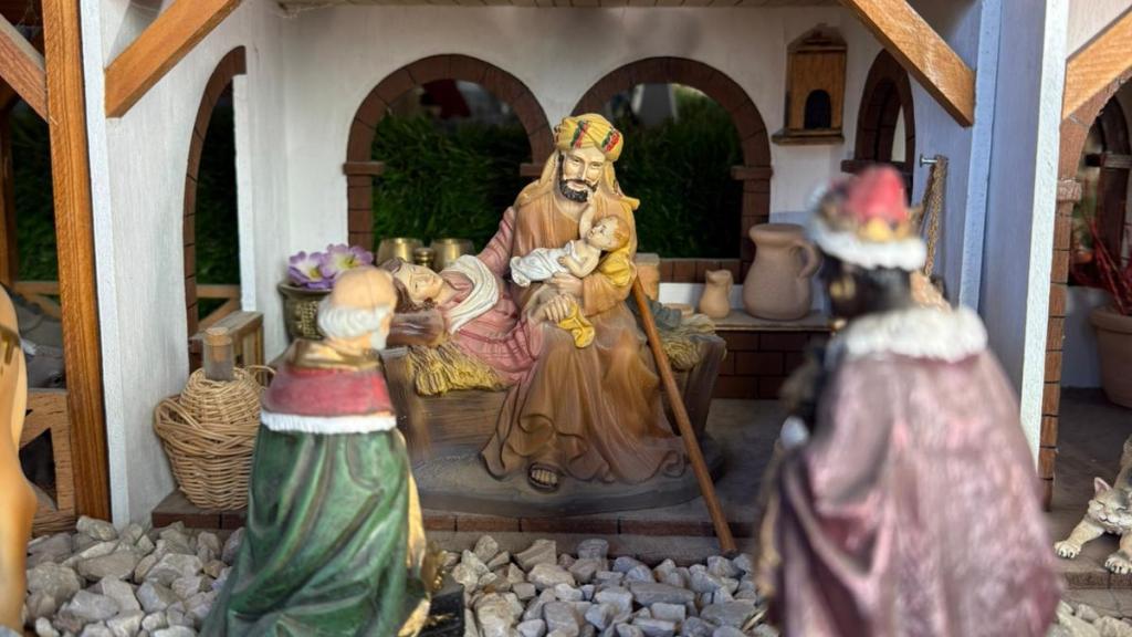 Un espacio del Belén de Jorge.