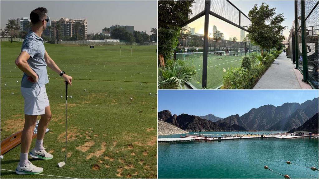 Las diferentes opciones deportivas de Dubái.