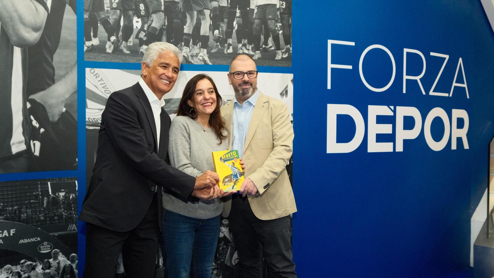 Bebeto: “Estoy feliz de estar en A Coruña, es mi segunda casa”