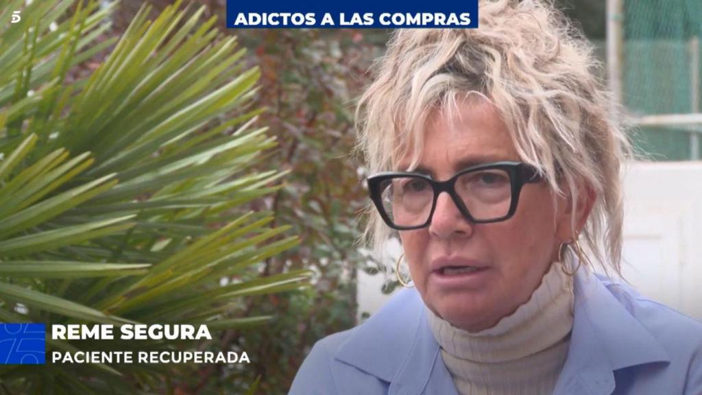 Reme Segura, paciente recuperada de adicción a las compras.
