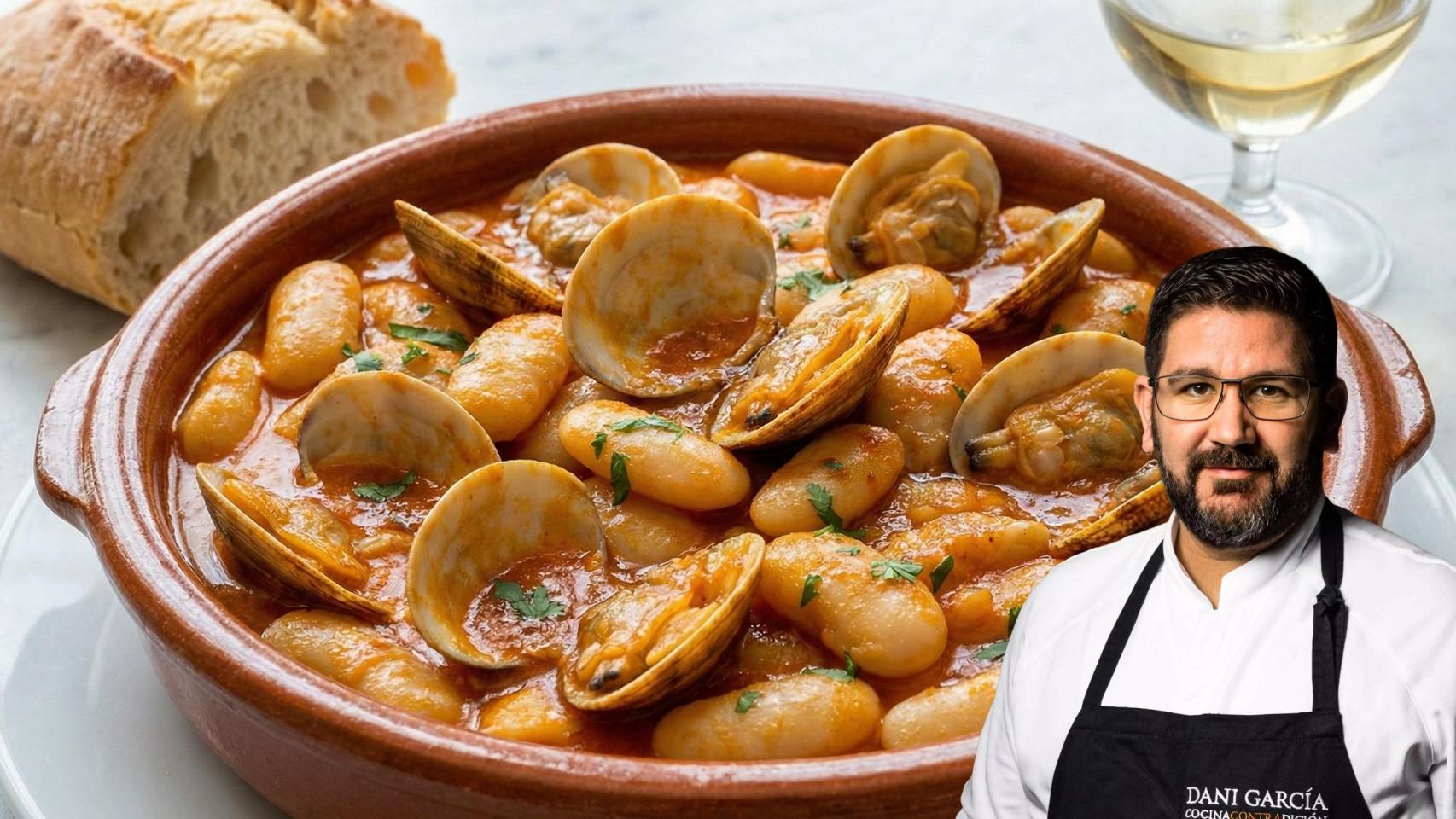 Dani García en un montaje de El Español