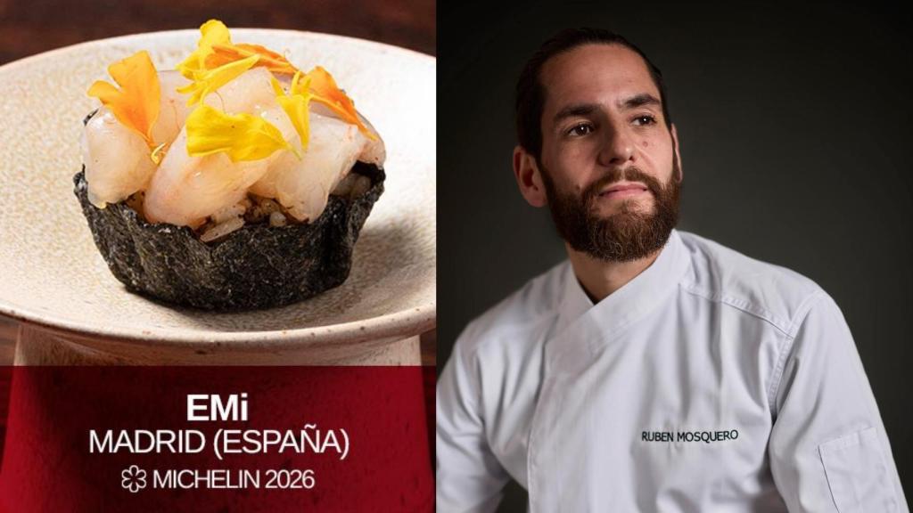 Rubén Mosquero (40), chef de un nuevo estrella Michelin