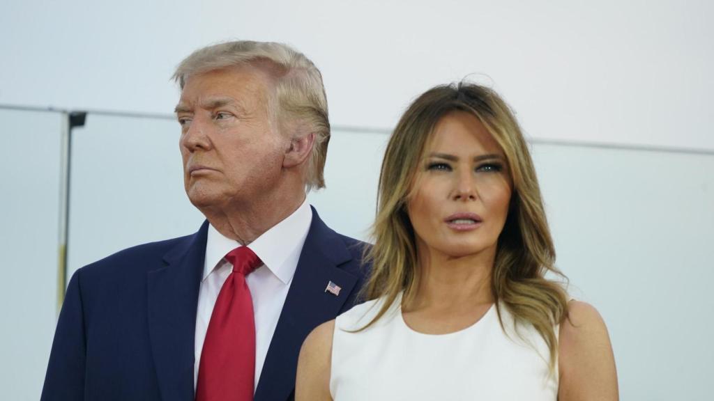 Donald Trump y Melania en una imagen de archivo.