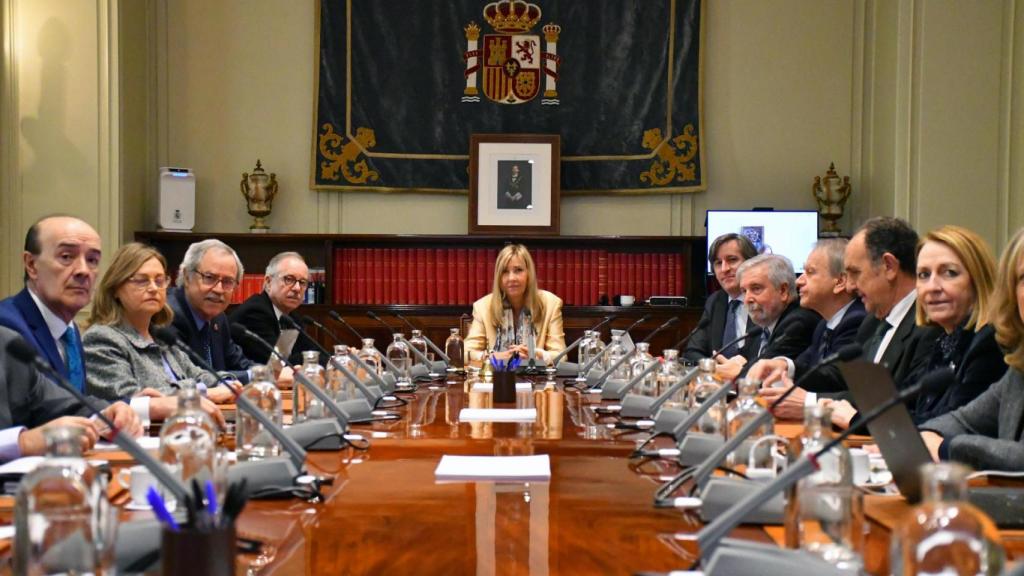 Imagen del pleno del CGPJ.