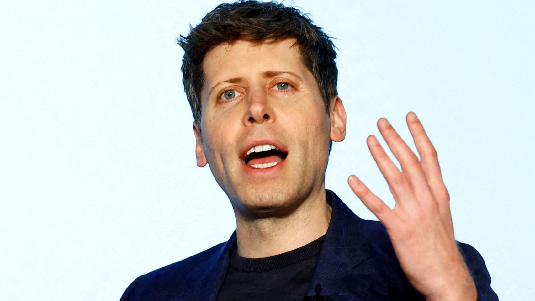 Sam Altman, fundador y CEO de OpenAI, durante una conferencia en Tokio