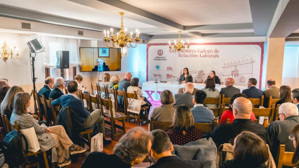 Encontro Galego de Relacións Laborais: Bodas reivindica la negociación colectiva y el CGRL presume de eficacia