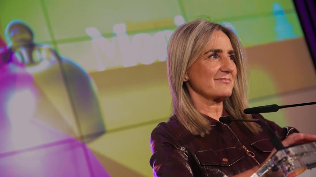 Un momento de la intervención de Milagros Tolón.