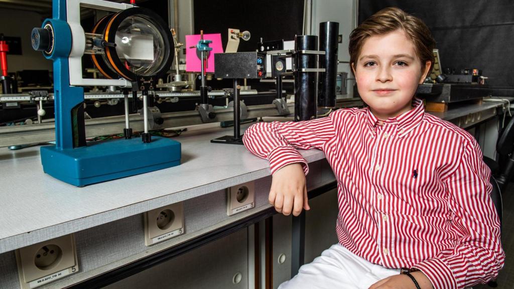 Laurent Simons en una fotografía cedida por la familia.