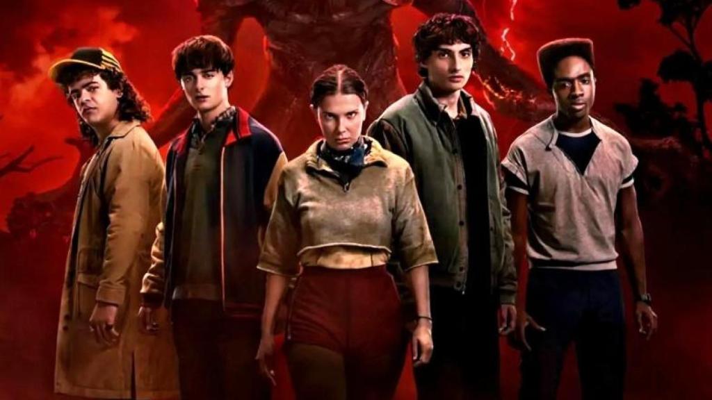 El reparto de 'Stranger Things'.