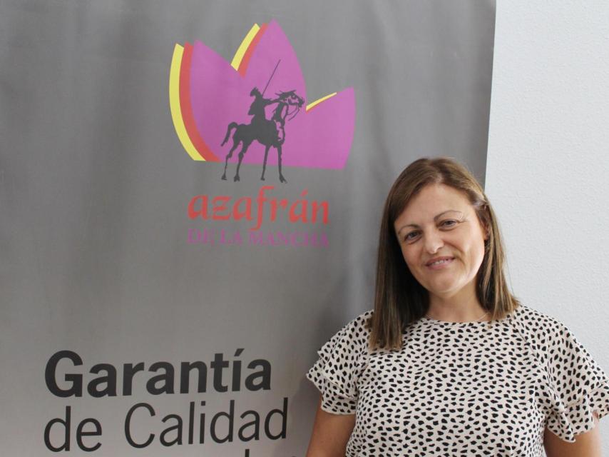Valentina Cabra, presidenta de la DOP Azafrán de La Mancha.