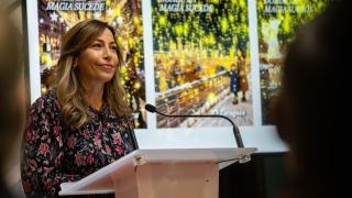 La alcaldesa de Zaragoza, Natalia Chueca.