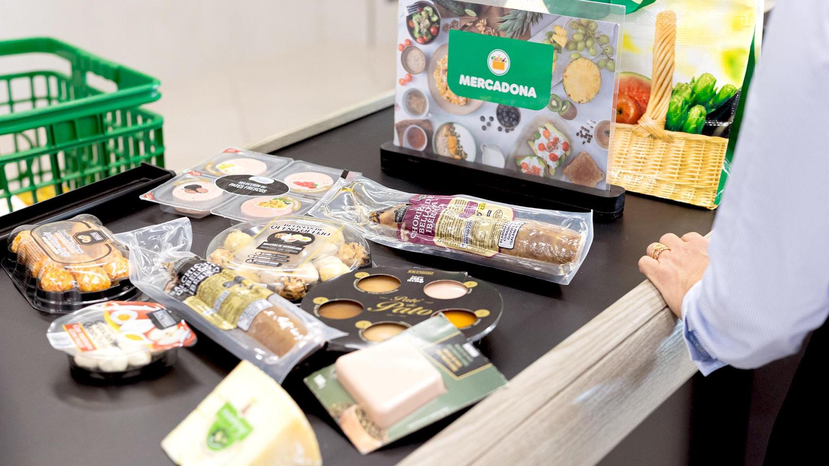 Surtido de charcutería de Mercadona.