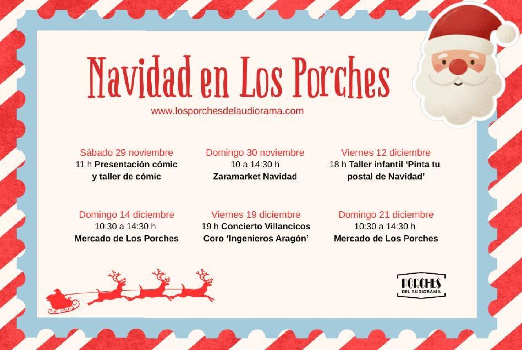 Navidad en Los Porches.