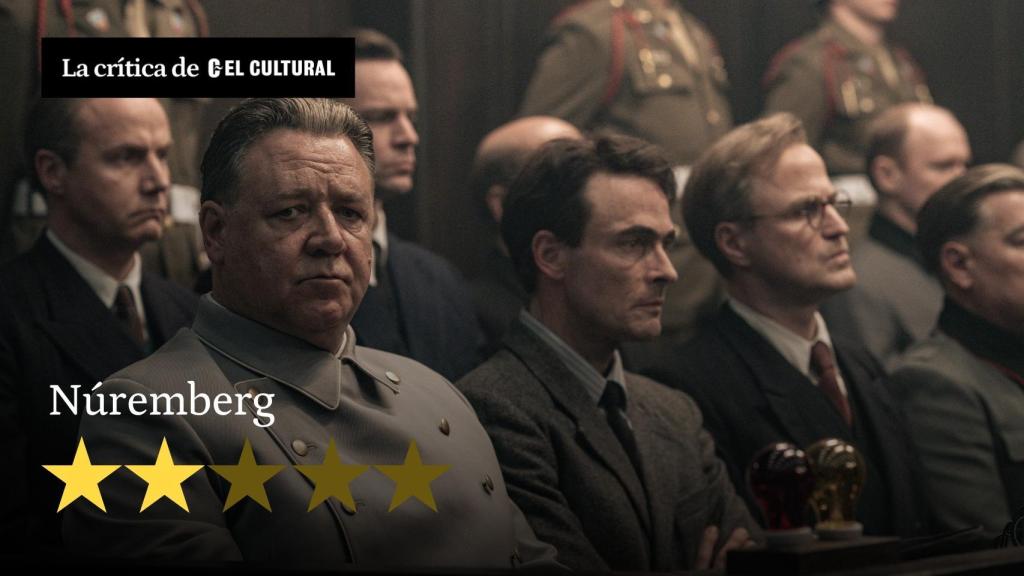 'Núremberg': un banal estudio del mal nazi en el que destaca un juguetón Russell Crowe